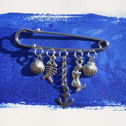 Broche Balade en mer