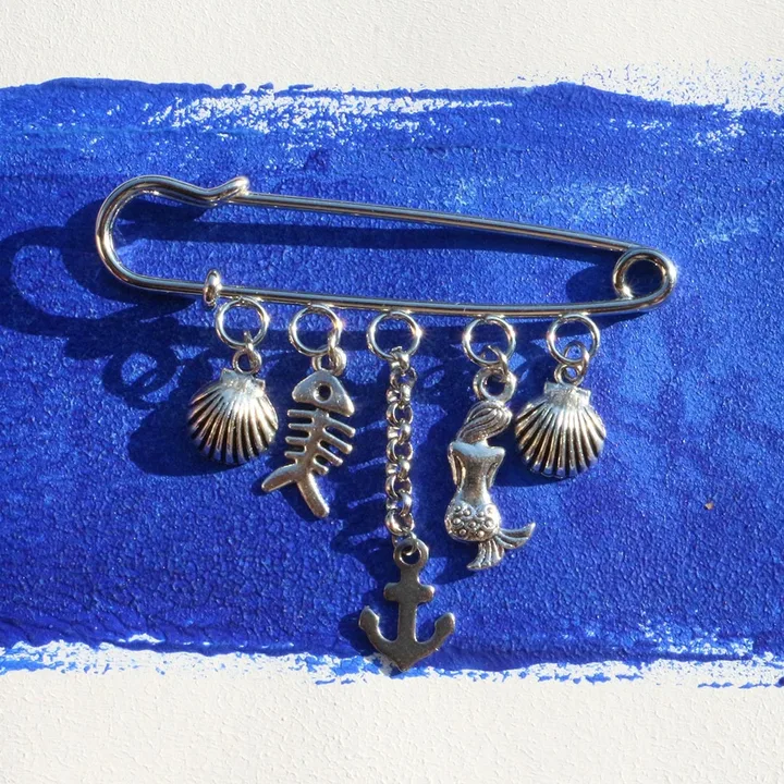 Broche Balade en mer