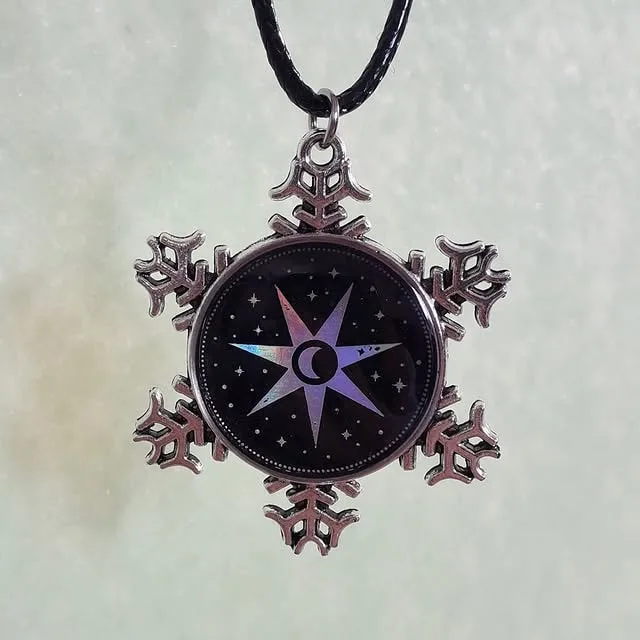 Collier flocon étoilé